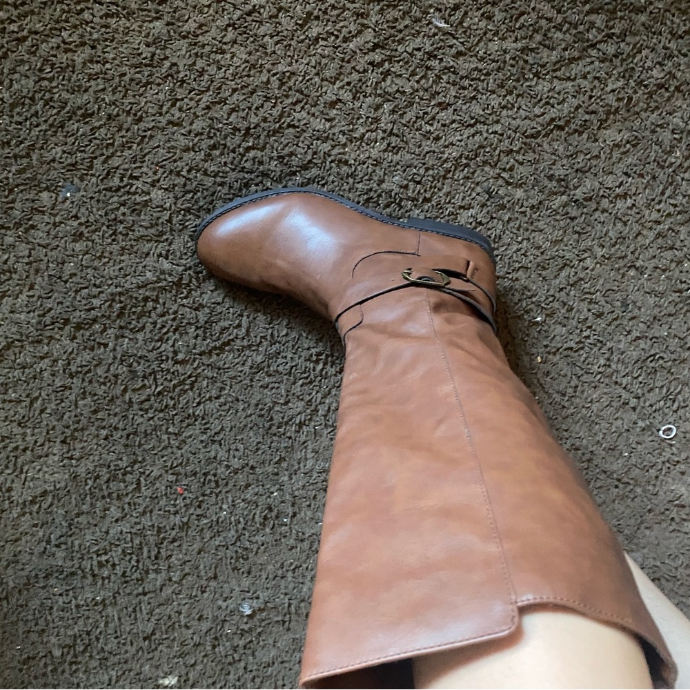 Stylish Brown Knee-High Boots